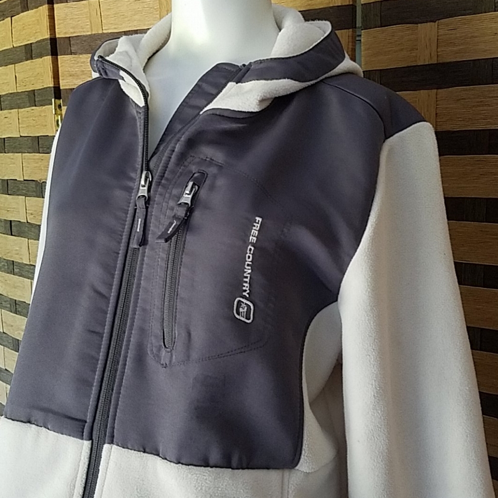 Free Country Fleece zip up jacket - Picture 3 of 9